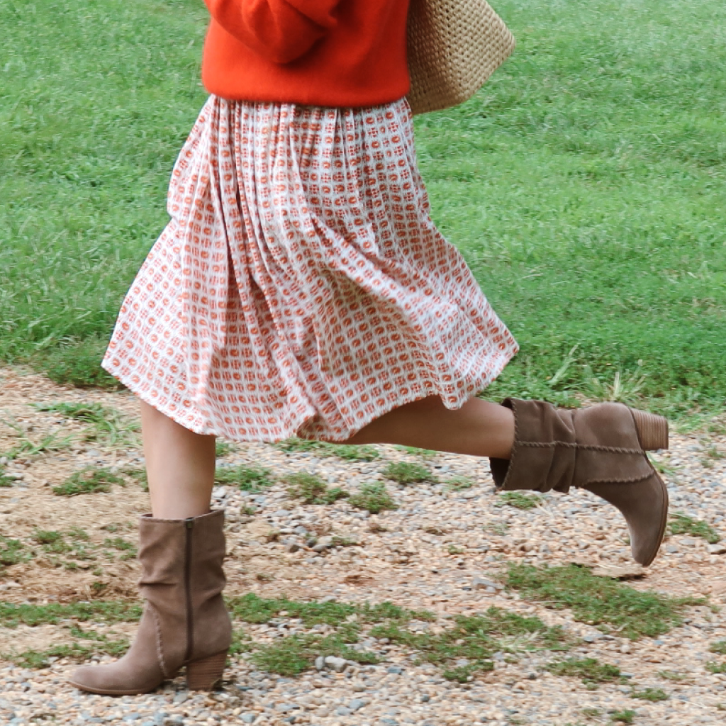 Promotional banner featuring boots