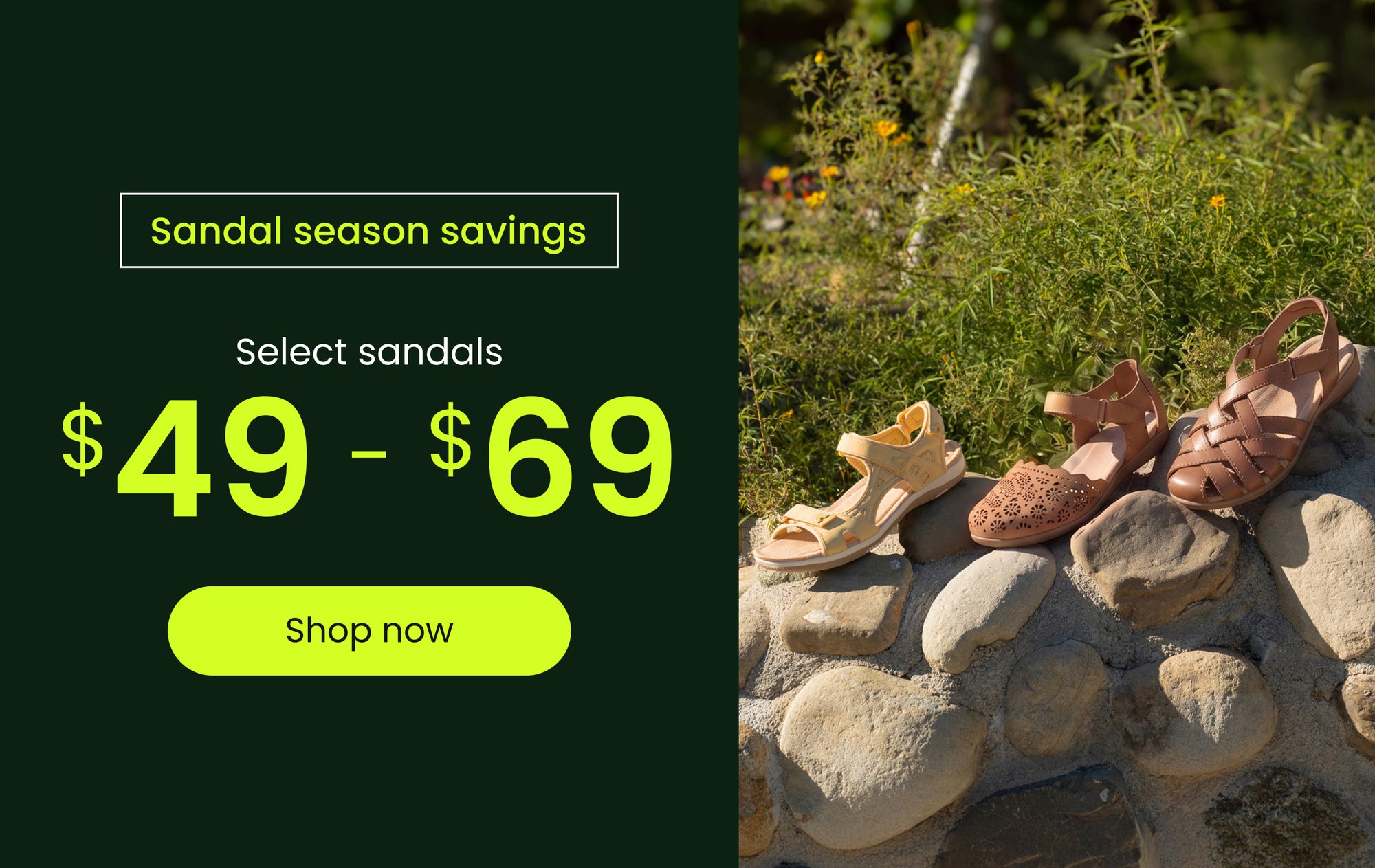 Sandal Season Savings - Select Sandals $49 - $69