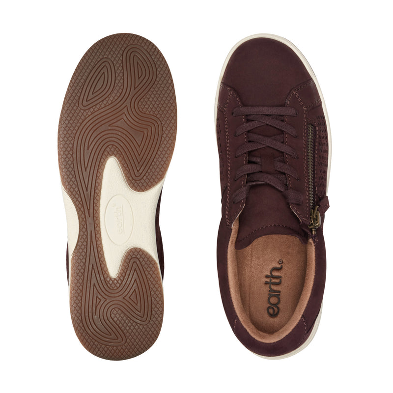 Netta Round Toe Casual Lace-up Sneakers