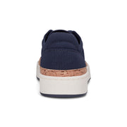 Knight Round Toe Lace-up Casual Sneakers