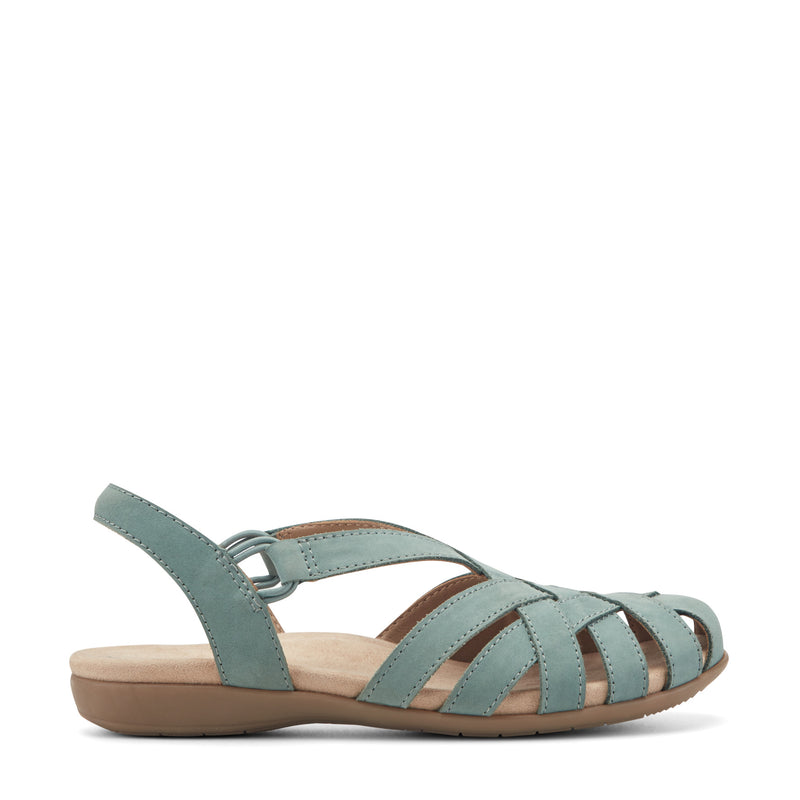 Berri Woven Casual Round Toe Slip-on Sandals