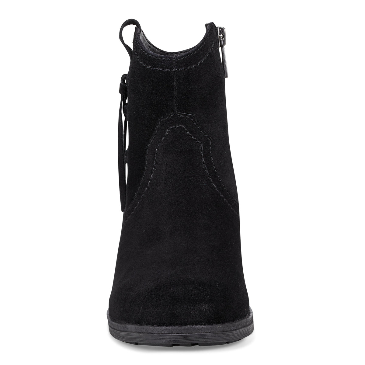 Irene Round Toe Block Heel Casual Booties