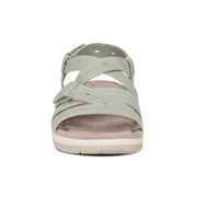Samsin Round Toe Strappy Casual Flat Sandals