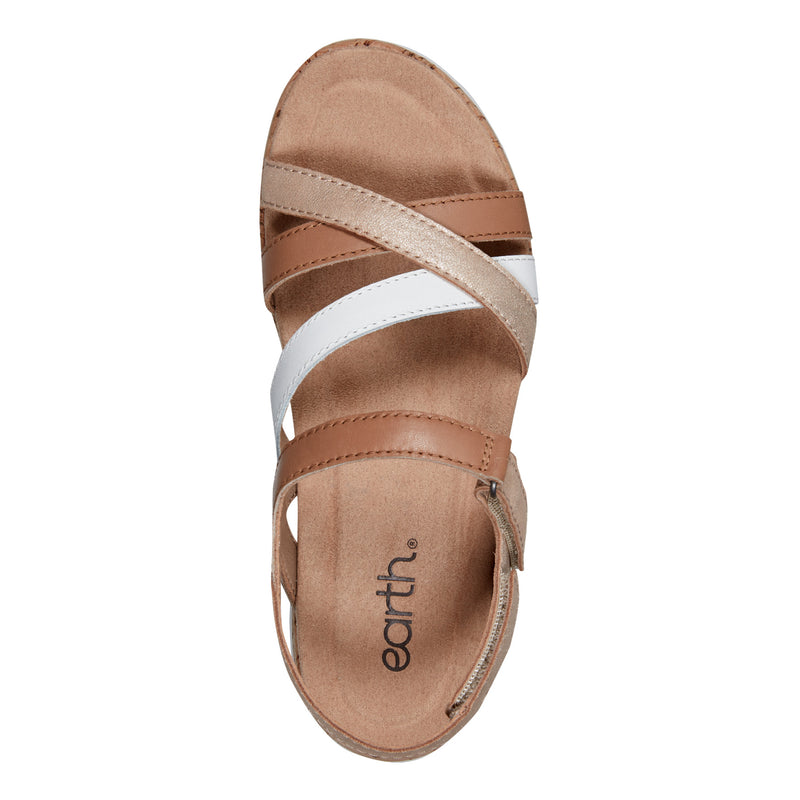 Rosie Open Toe Strappy Flat Casual Sandals