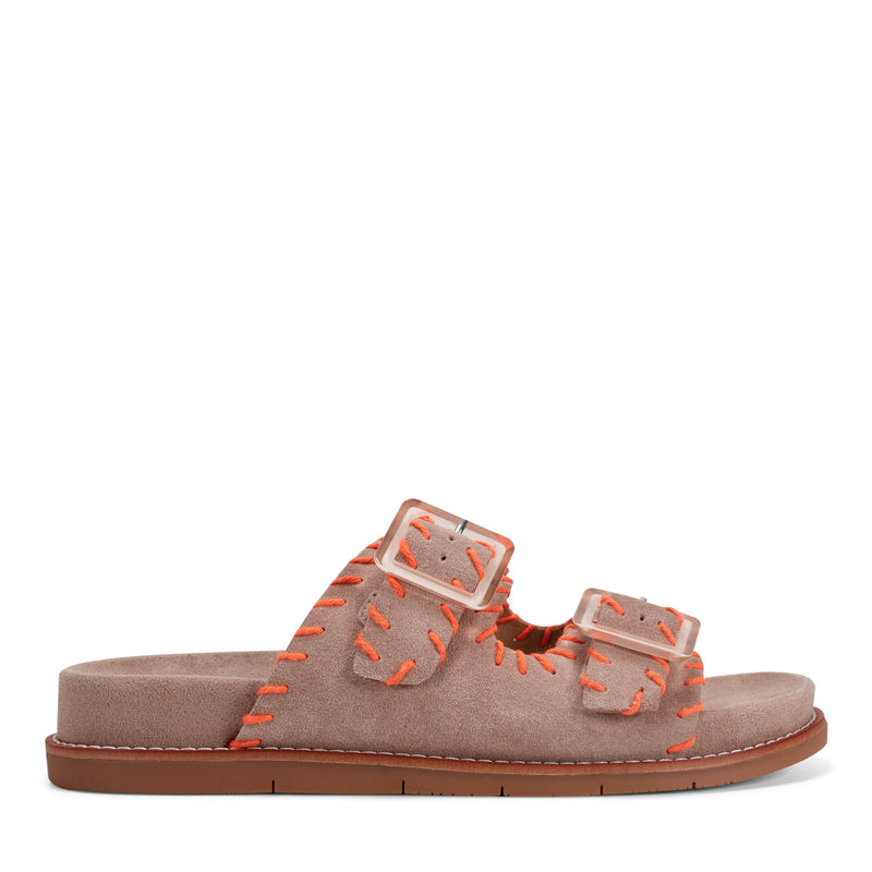 Fausto Round Toe Casual Flat Strappy Sandals