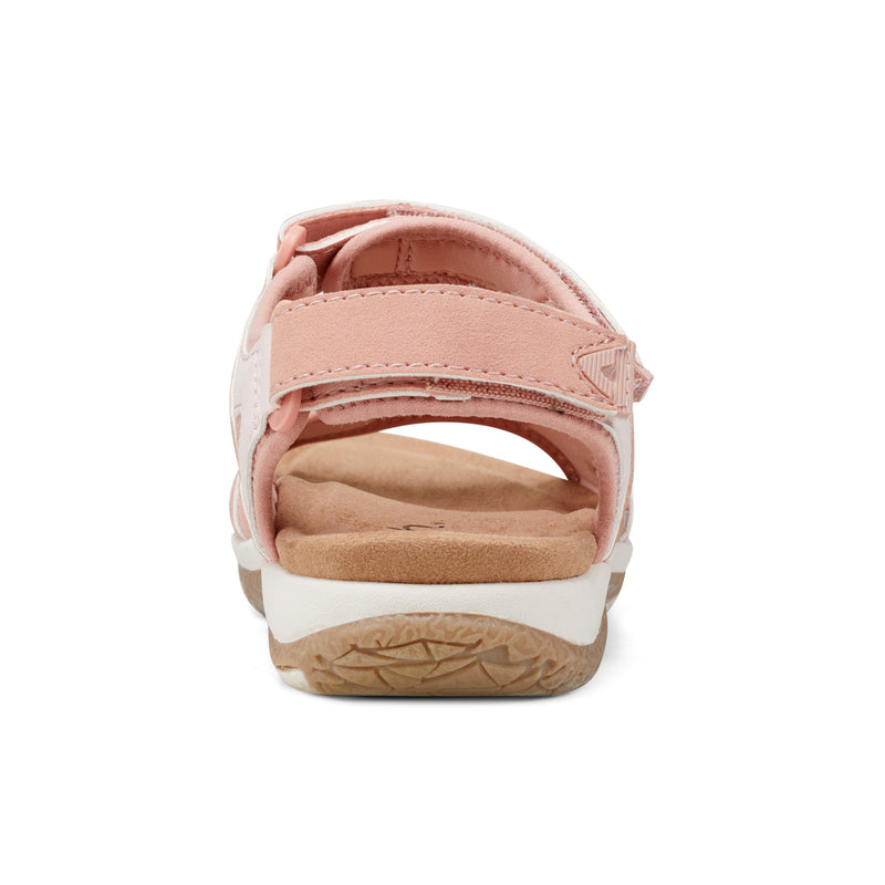 Skylar Round Toe Lightweight Casual Flat Sandals