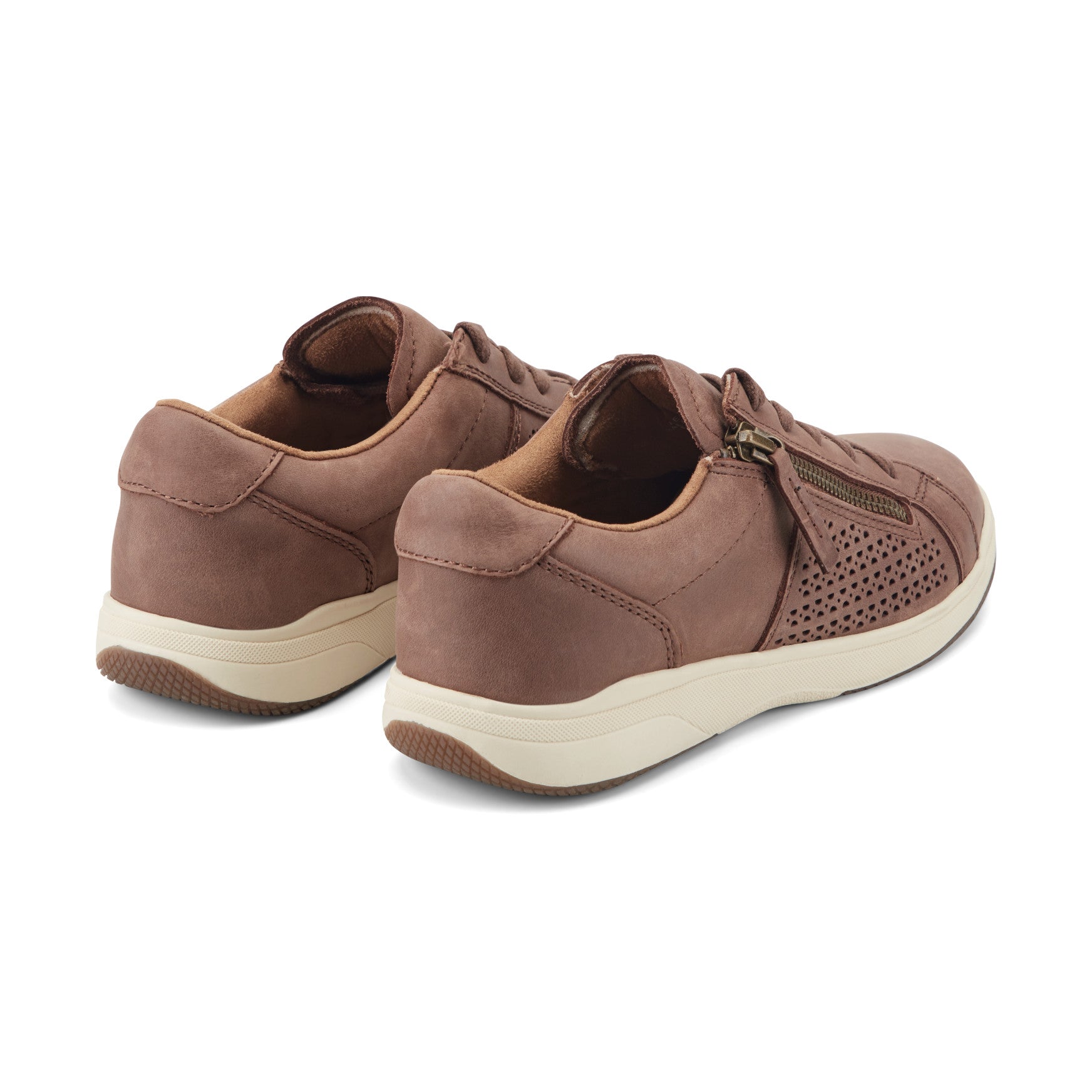 Netta Round Toe Casual Lace-up Sneakers