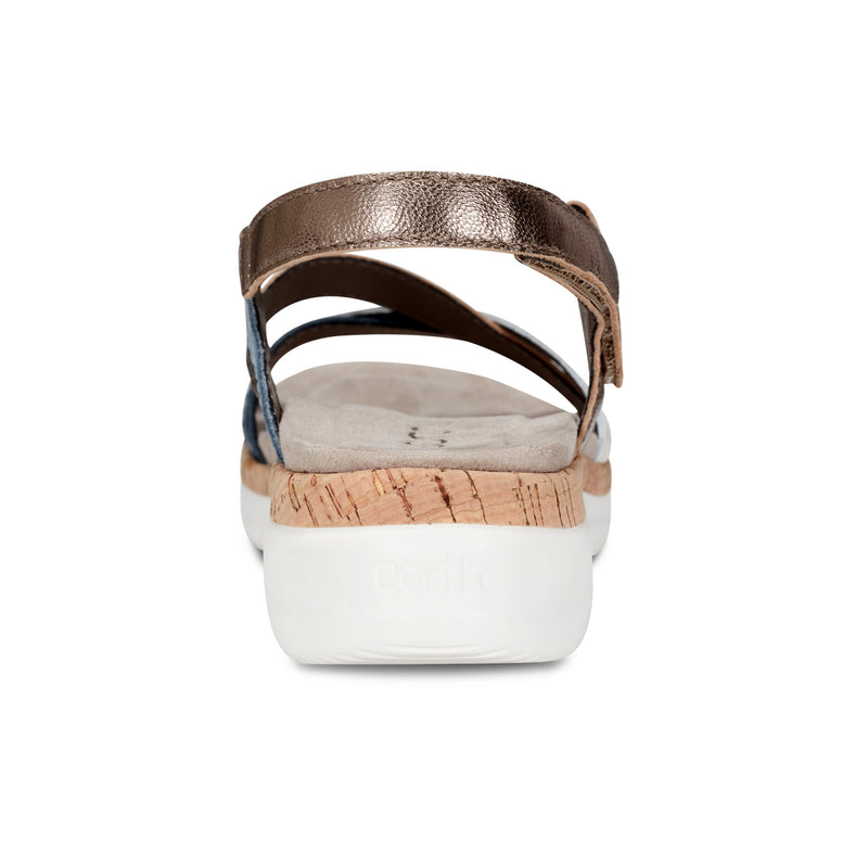 Rosie Open Toe Strappy Flat Casual Sandals