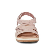Samsin Round Toe Strappy Casual Flat Sandals