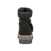Yara Waterproof Suede Lug Sole Ankle Booties