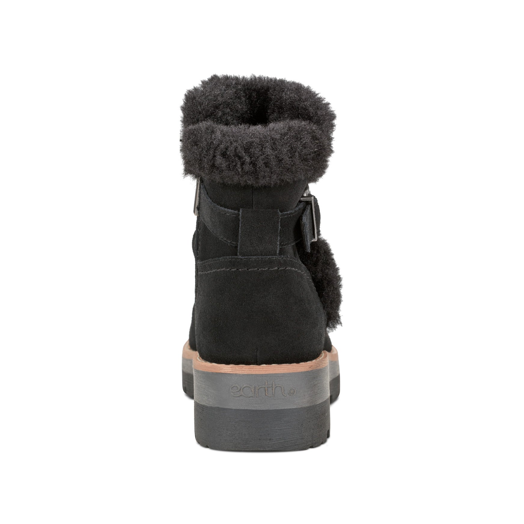 Yara Waterproof Suede Lug Sole Ankle Booties