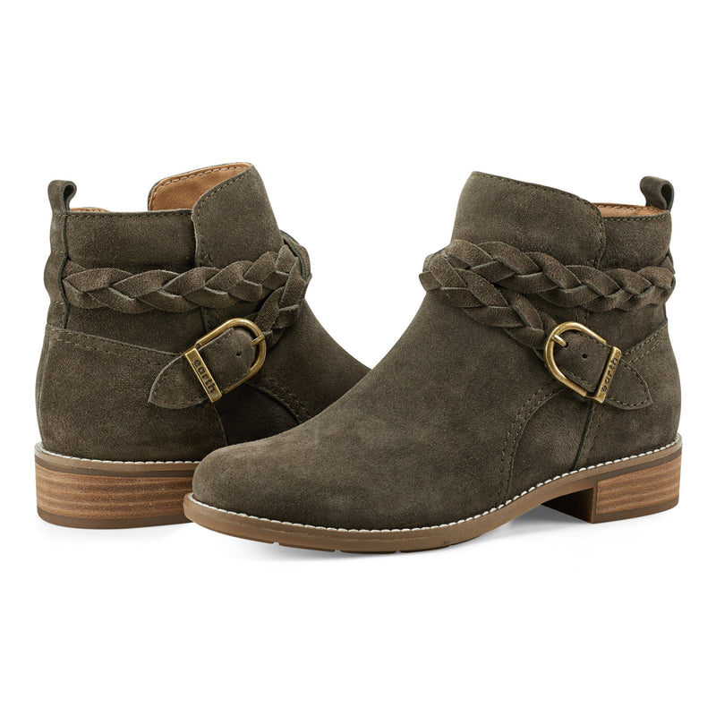 Nicole Round Toe Casual Booties