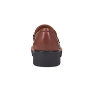 Zalor Round Toe Lug Sole Casual Slip-on Loafers