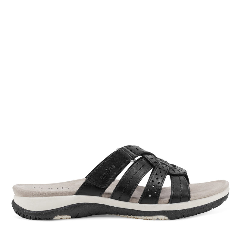 Sassoni Strappy Casual Slip-On Flat Sandals