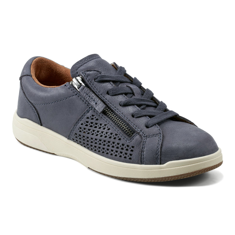 Netta Round Toe Casual Lace-up Sneakers
