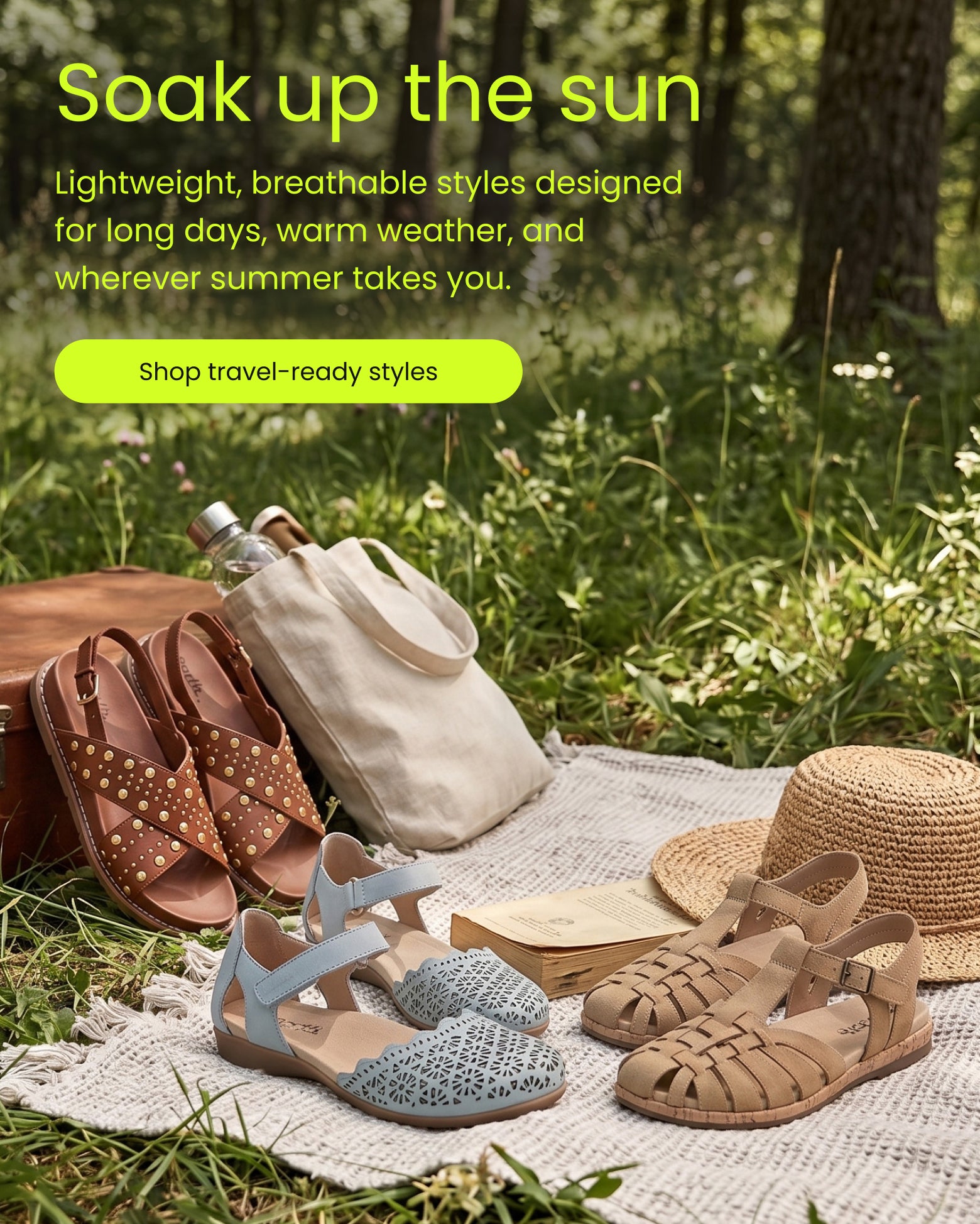 Women’s Travel Shoes Collection