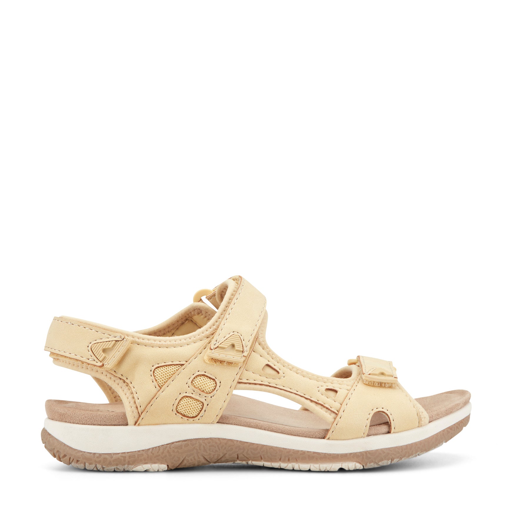 Skylar Round Toe Lightweight Casual Flat Sandals