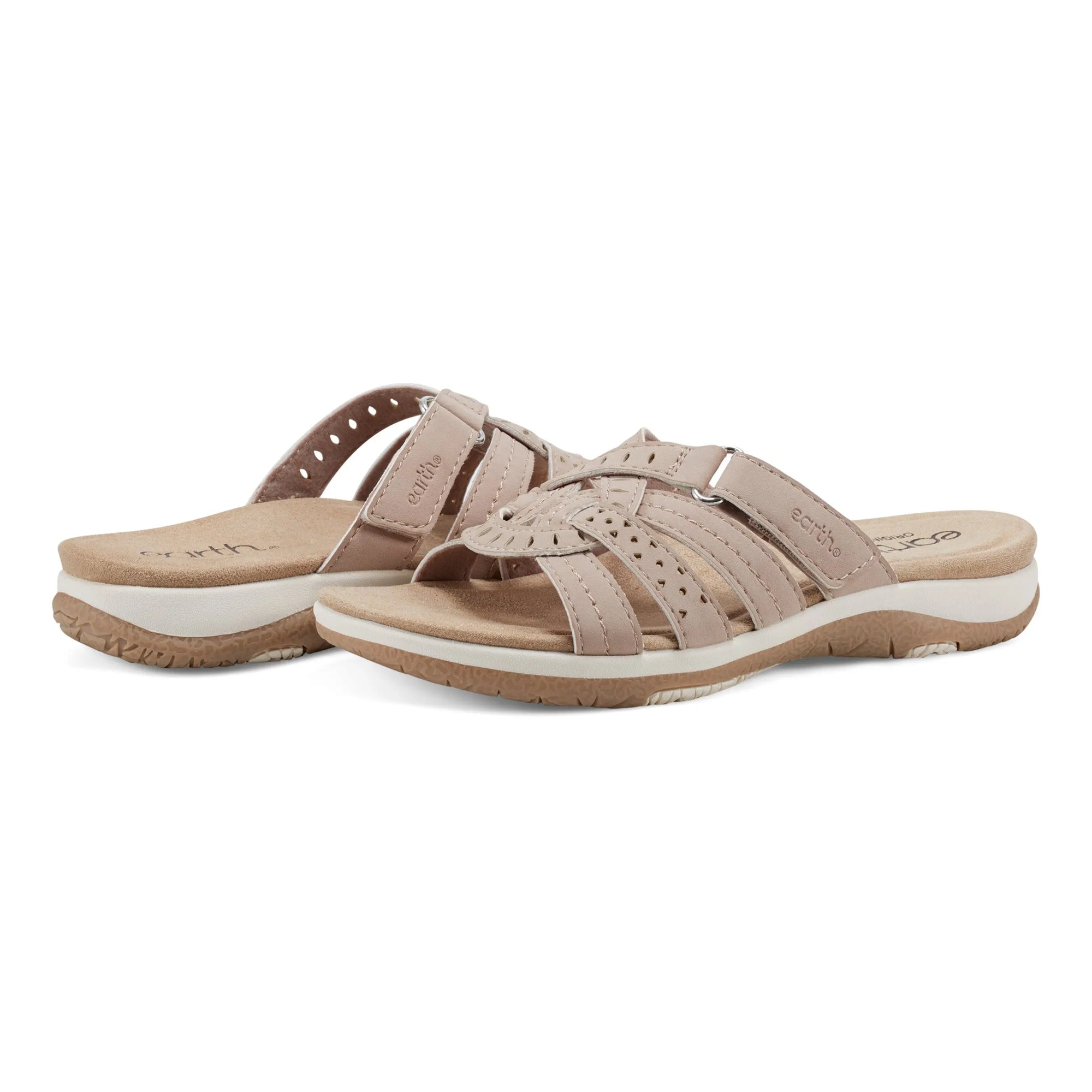 Sassoni Strappy Casual Slip-On Flat Sandals