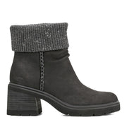 Gresa Waterproof Block Heel Round Toe Casual Booties