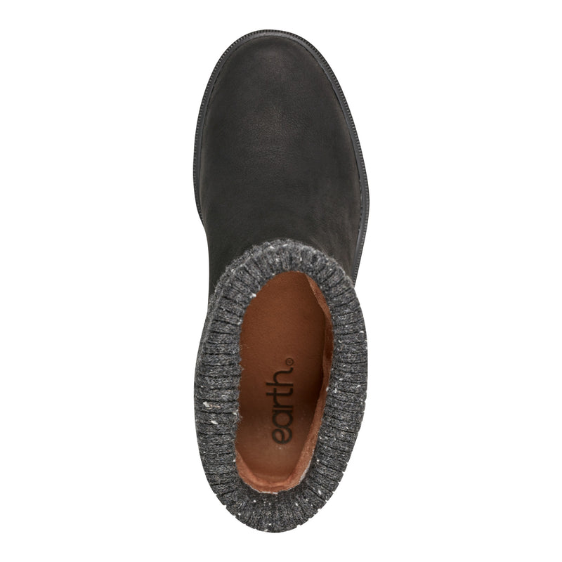 Gresa Waterproof Block Heel Round Toe Casual Booties