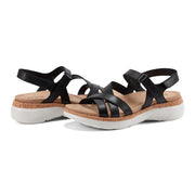 Rosie Open Toe Strappy Flat Casual Sandals